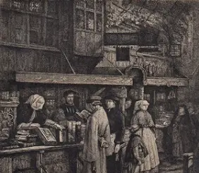 Les Bouquinistes parisiens au 17ème siècle!