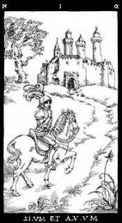 Gravure 1 du Liber Spirituum, livre central du Club Dumas