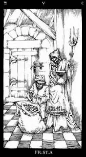 Gravure 5 du Liber Spirituum, livre central du Club Dumas