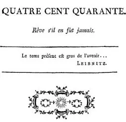 Un Livre à l'honneur : L'An 2440, rêve s'il en fût jamais, par Mercier
