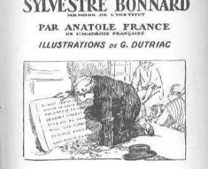 Le crime de Sylvestre Bonnard, Bibliophile