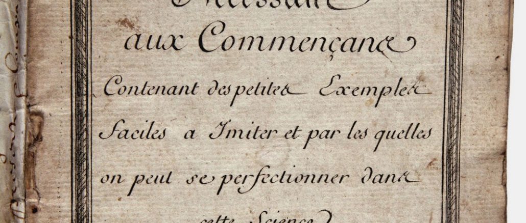 Un nouvel ouvrage de référence: Les Caractères de civilité, Typographie et calligraphie sous L'Ancien Régime, par Rémi Jimenes