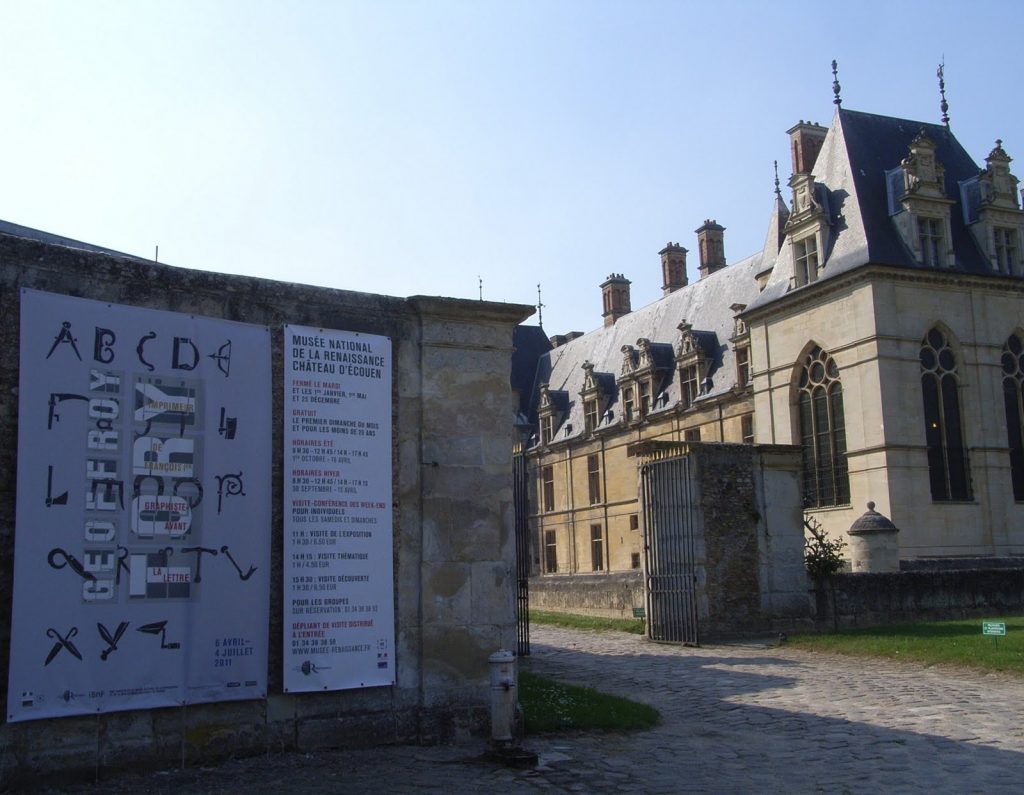 L’exposition Geoffroy Tory au Musée national de la Renaissance.