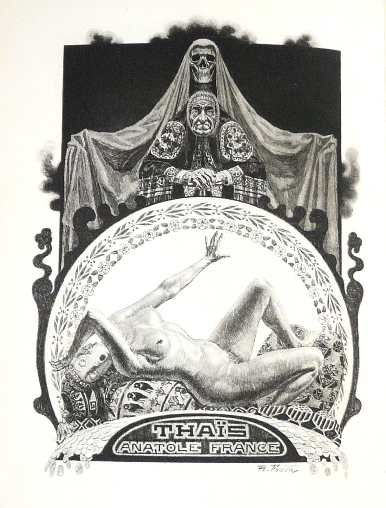 Images autour du livre X: le style unique de Raphael Freida