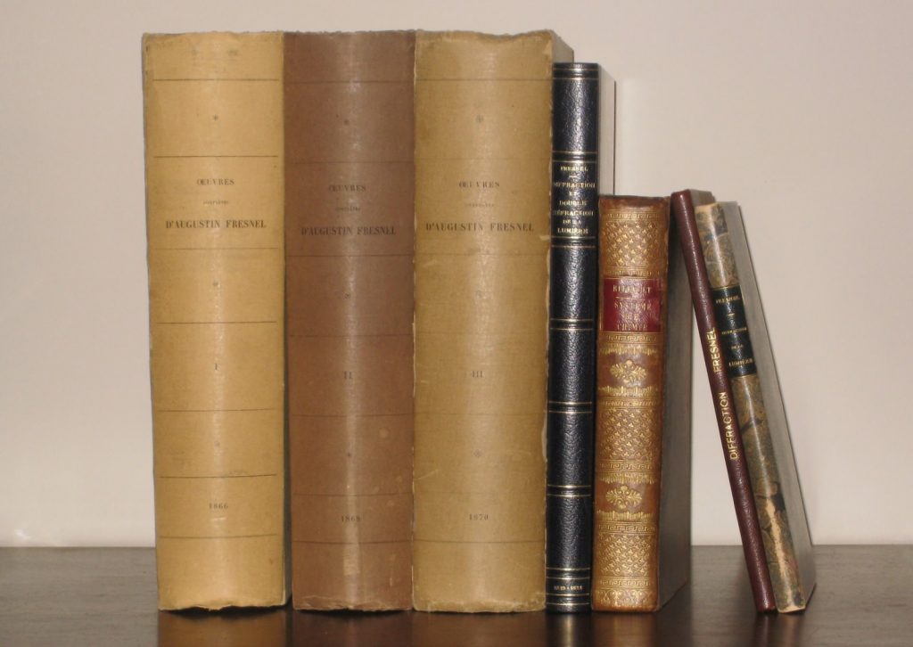 Bibliophilie et Sciences: Fresnel, théoricien et expérimentateur..