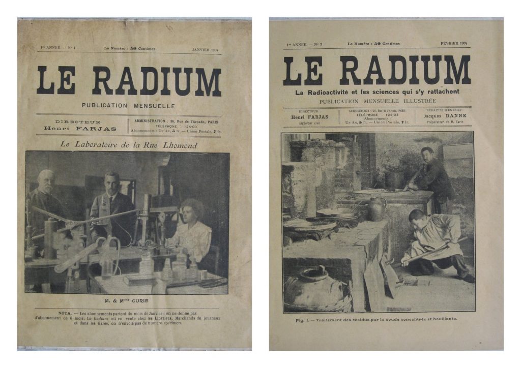 Bibliophilie et Sciences: les fols espoirs suscités par la découverte du radium