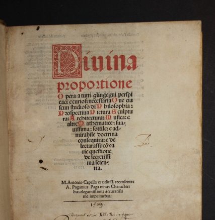 Une enquête du Blog du Bibliophile: de la manipulation sur les livres de valeur, ou quand certains libraires ne sont plus les meilleurs amis des bibliophiles…. ou encore les tribulations d'un exemplaire de la Divina Proportione