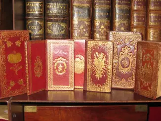 La reliure par l'image: les reliures d'almanachs