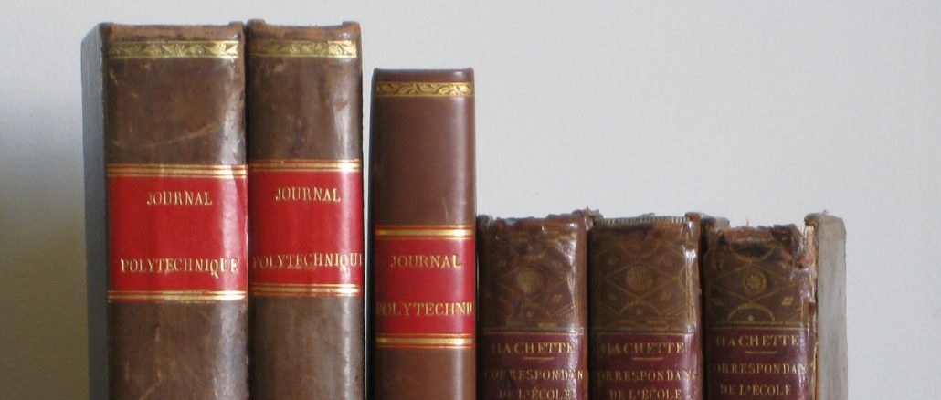 Bibliophilie et Sciences: les journaux publiés par l'Ecole Polytechnique