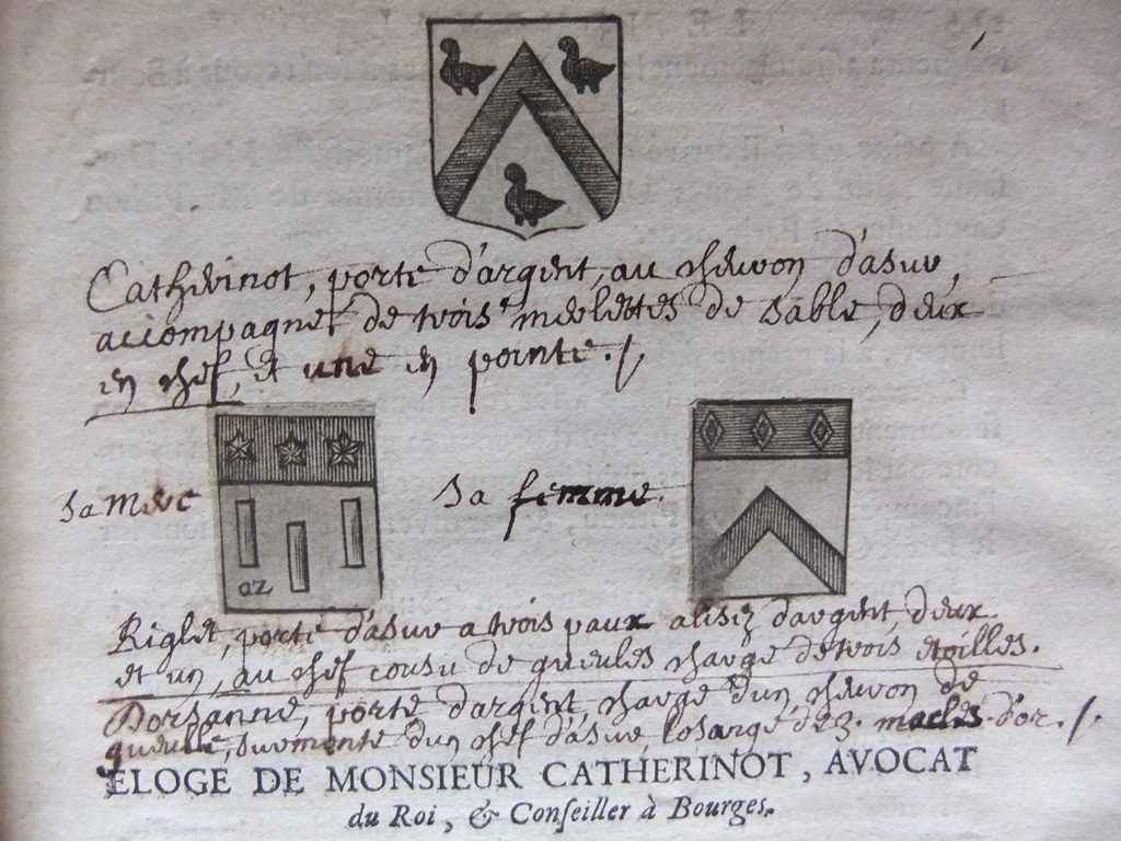 Les ouvrages de Nicolas Catherinot, “parvenus à l’honneur de la reliure” malgré Ménage.