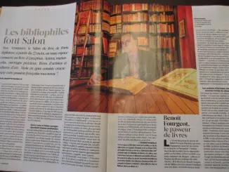 Le nombre des bibliophiles en France a doublé! 20 000 amateurs, ou propos facétieux autour de l'interview d'Anne Lamort