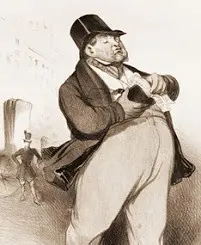 Portrait satirique de bibliophile: M. Laroue, une pointure… ou le Bibliophile Royal,