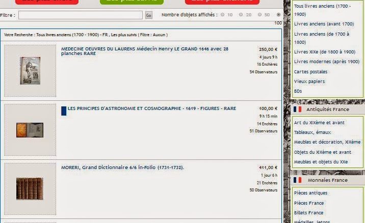 Ebayana et Bibliophilie, livres anciens en vente sur ebay: belles reliures, EO, livres à planches, éditions du 16ème au 20ème siècle et curiosités