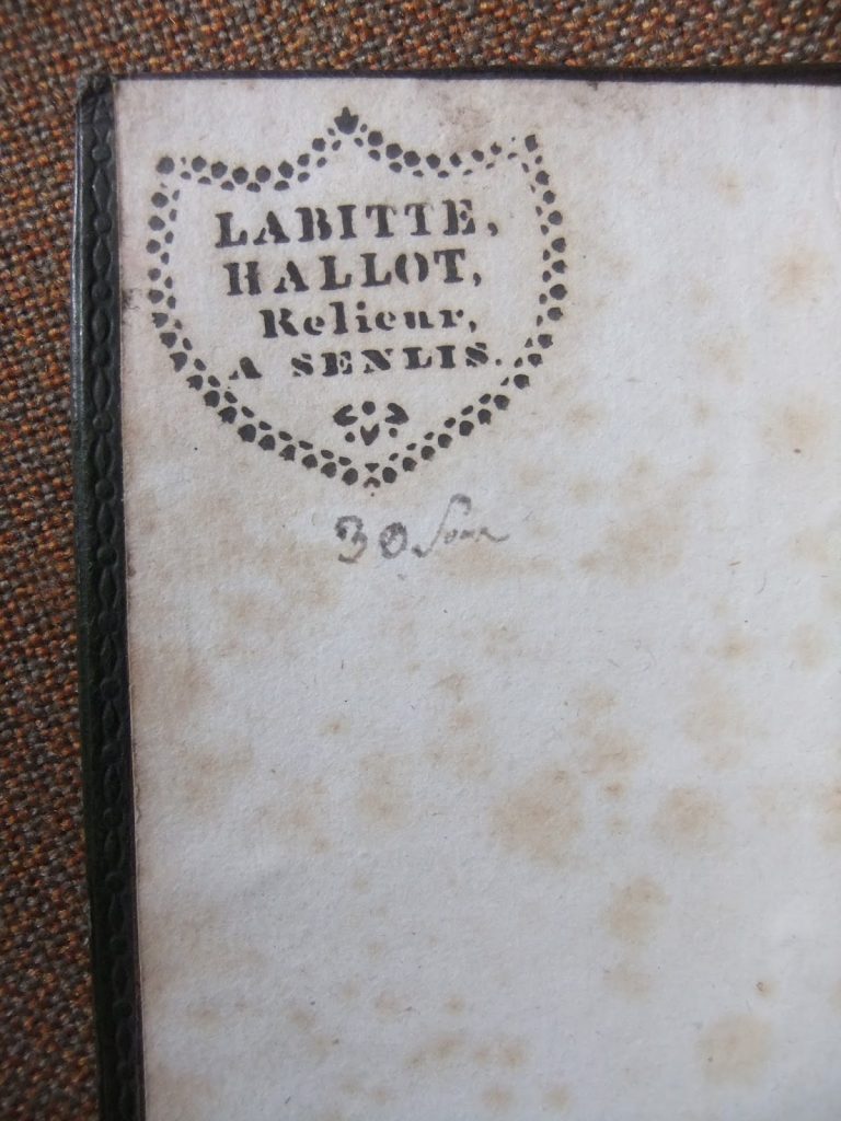 Portrait de relieur, Pierre François Labitte: relieur, libraire, instituteur et serpent!