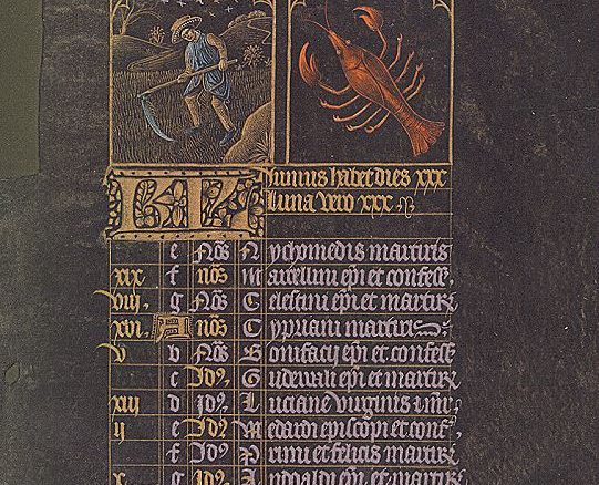 Un livre d'heures sur parchemin noir: Les Heures Noires de Charles le Téméraire