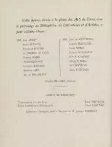 Portrait de relieur: Charles Meunier (1866 – 1948), « une reliure par jour » (7)