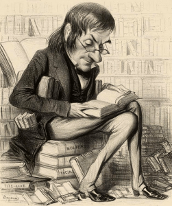 Fable pour bibliophiles: L'amateur et le Libraire.