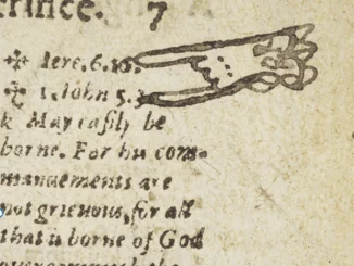 Traces matérielles de lecture sur un livre ancien