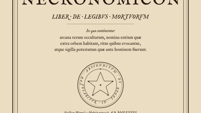 Le Necronomicon et les livres fantômes de la bibliophilie