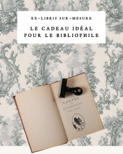 Bannière du site exlibris.paris : le cadeau idéal pour le bibliophile