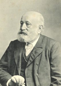 Portrait photographique de Bernard Quaritch, libraire à Londres